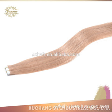 hot new products for 2015 Hot hair factory price best selling veriour texture and color double sided tape hair extensions